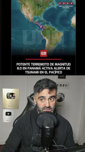 Alerta de tsunami: terremoto 8.0 sacudió costa de Panamá, Colombia, Ecuador, Nicaragua y Guatemala