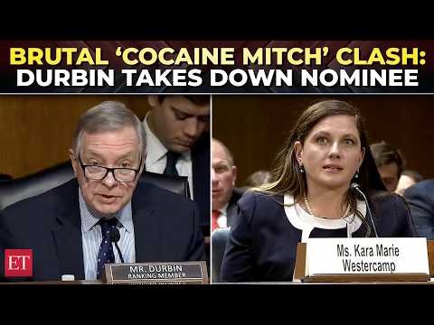 ‘You repeatedly called Sen Mitch Mcconnell, Cocaine Mitch’: Durbin goes merciless on Judge nominee