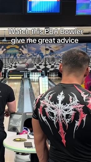 PBA Bowler Gives Me Two-Handed Bowling Advice | Did It Work?
