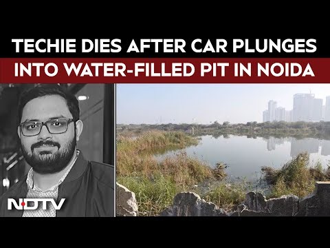Noida Techie Death | Noida Techie Dies After Car Falls Into Drain Amid Dense Fog