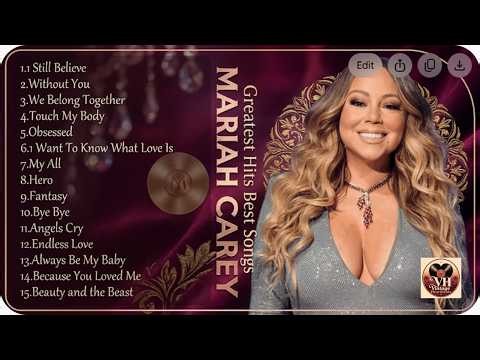 MARIAH CAREY ~ Best R&B Hits 2024 ~ Top Charting Vocal Tracks