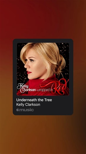 Kelly Clarkson - Underneath The Tree (Full Lyrics) | #kellyclarkson #underneaththetree #applemusic #fyp #lyric #lyrics #musicvibe #musicvibes