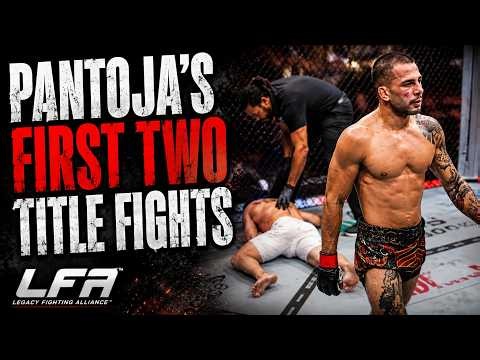 Alexandre Pantoja: Two RFA World Title Fights | LFA MMA