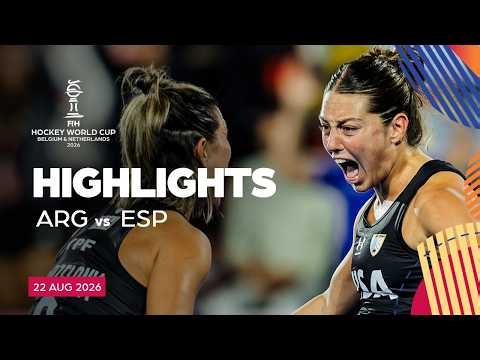 FIH Hockey Women's World Cup 2026, Game 32: Argentina vs Spain | #HWC2026