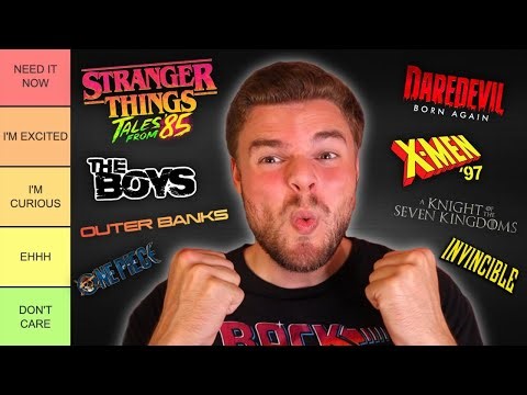 Most Anticipated 2026 TV Shows Ranked! (Tier List)