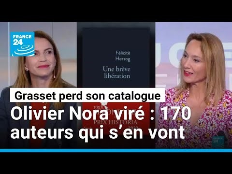 Grasset : "C'est une illustration du mélange entre politique et entreprise" • FRANCE 24