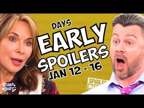 Days of our Lives Early Spoilers Jan 12-16: Kate’s Slick Move & EJ Throws a Fit | Soap Dirt