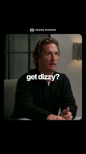Matthew McConaughey: "Picking the right resistance is an art."