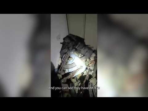 Weapons Cache Discovered Inside a Hospital