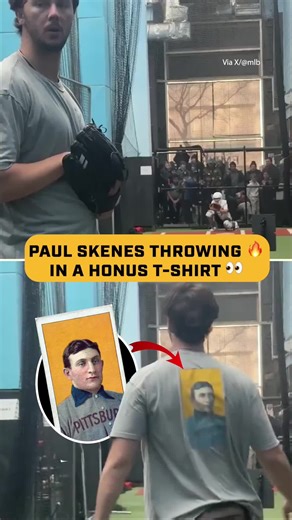 This is just AWESOME! Two Pittsburgh greats over 100 years apart 😍 Via @mlb #skenes #thehobby #whodoyoucollect #pittsburgh #baseball