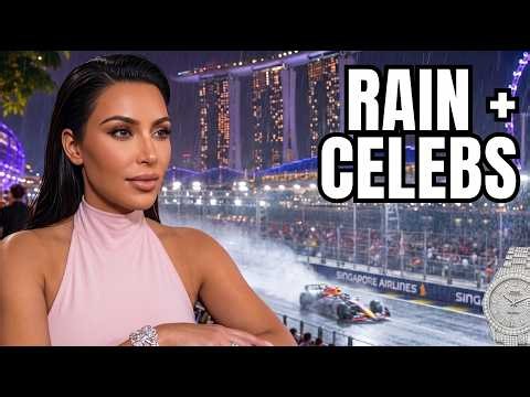 Kim Kardashian Walked Into the Ferrari Garage and Singapore Went Nuts