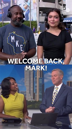WISN 12 News Welcomes Chief Meteorologist Mark Baden Back