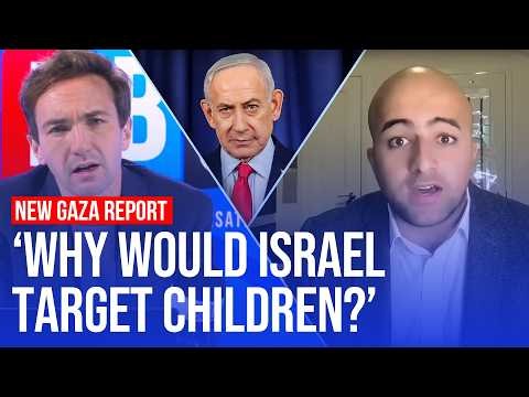 Lewis Goodall vs Israeli spokesperson on Gaza report