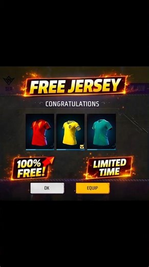 ​How to Claim FREE Gintama Emote & Jersey in Free Fire! 💎 #FreeFireRewards #GintamaCollab