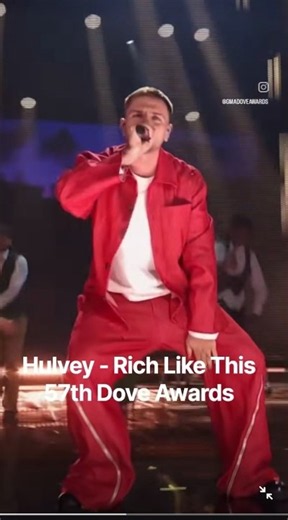 Hulvey, Dance Like Dave Live Dove awards 2026 #music #god