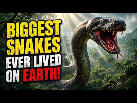 Biggest Snakes Ever Lived on Earth! 😱 | Beyond your imagination !!!!