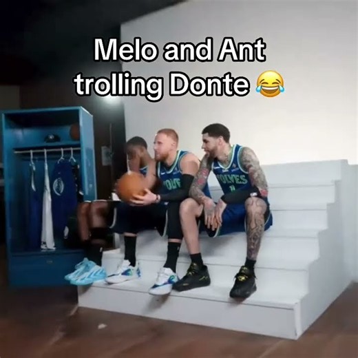 “Don’t forget to lean.” 😭 (via Timberwolves/TT)
