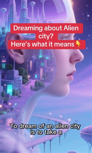 Ever dreamt of a strange alien city that felt too real? 👽🌆 This dream could mean you’re exploring new parts of yourself, feeling out of place, or entering a new phase in life. Watch till the end this might explain everything 😳✨ #dreammeaning #dreaminterpretation #aliendream #foryoupage