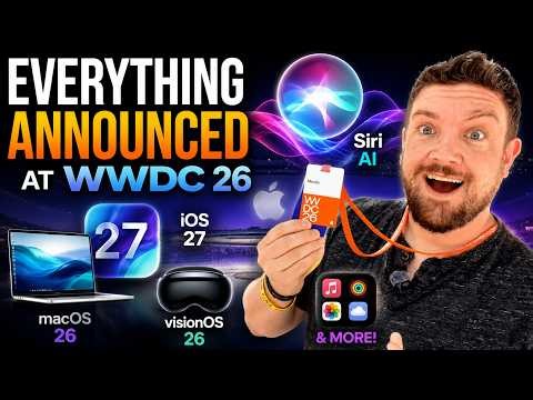 Biggest Announcements Apple Made at WWDC 26! Did it Do Enough?!