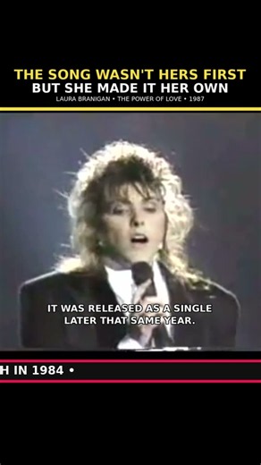 Laura Branigan’s “The Power of Love” — The Story Behind the 1987 Ballad #Shorts