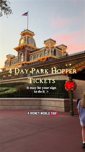 🏰 Planning a Walt Disney World vacation? This might be your sign to book! ✨ 🎟️ 4-Day Park Hopper tickets through @@GetYourGuide 💰 Save around $100 compared to booking directly through Disney! 🎢 More flexibility to enjoy multiple parks during your vacation 💚 Click the green button to check your dates! ✨ Promo applies at checkout. Don’t book your Disney tickets before comparing prices! #TikTokGoRisingStarsL2 #DisneyWorld #DisneyWorldTickets #DisneyVacationPlanning #getyourguide