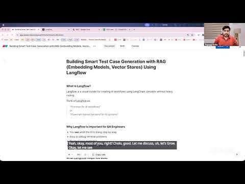 Building Smart Test Case Generating with RAG & LangFlow