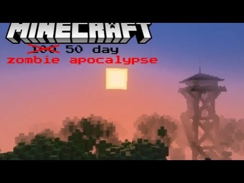 Minecraft bedrock zombie apocalypse 50 day