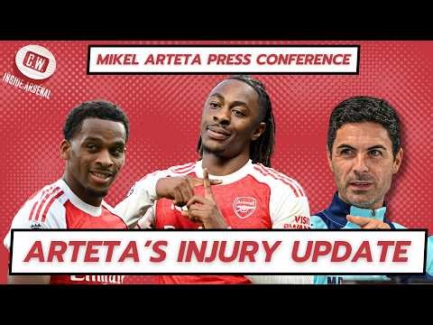 Arsenal latest news: Eze boost | Timber latest | Arteta press conference reaction