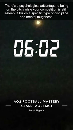 Early rise #AO2 #ao2footballmasteryclass #soccer #football #footballdrills #youtubeshorts #fyp