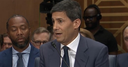 Watch: Kevin Warsh says "broad contours" of U.S. economy "are improving"