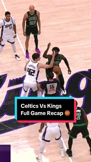 The action was nonstop — here’s how it went down. 🏀 Catch the full experience from @Boston Celtics vs @Sacramento Kings #NBA #basketball