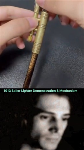 The Windproof Sailor Lighter from 1913 💨🔥#shorts #ytshorts #physics #history #science #explore