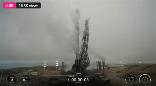 LAUNCH! SpaceX Falcon 9 B1082-22 launches Starlink Group 17-41 from SLC-4E, Vandenberg (as you will have guessed).