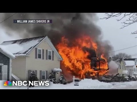 Deep snow impacts response to Massachusetts house explosion