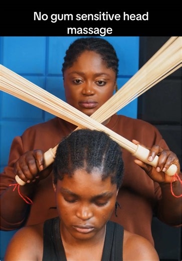 Gentle Scalp Check and Gum Cracking ASMR