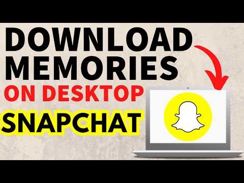 How to Export & Download All Snapchat Memories to Computer