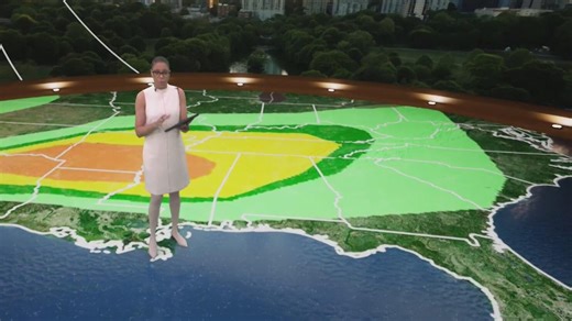 Rain chances popping up in Georgia throughout the week