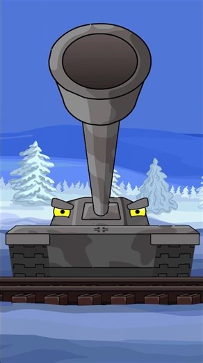 Поезд убийца! #shorts #animation #funny #мультик #tank