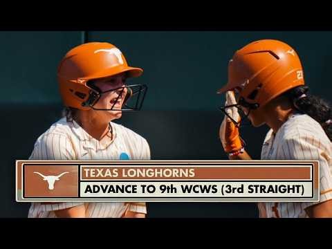 Texas defeats Arizona State to advance to third-straight WCWS | Full highlights