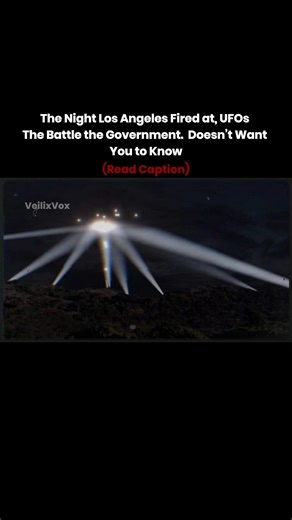 Sky battle of los Angeles with UFOs
