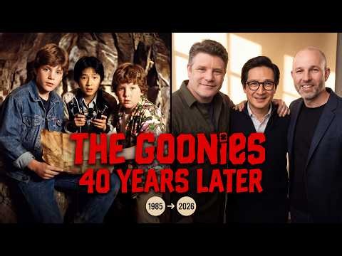 🏴‍☠️ THE GOONIES Cast — 40 Years Later | Then & Now (1985 → 2026)