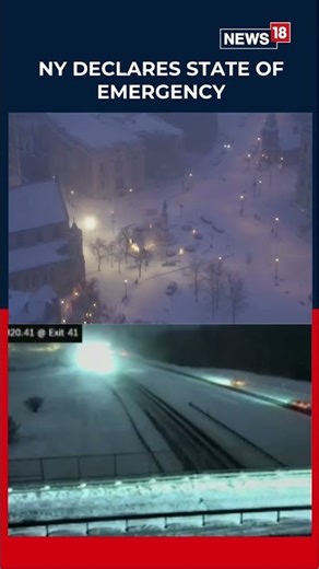 Governor Hochul Declares State Of Emergency As Winter Storm Slams New York, Southern Tier | N18S