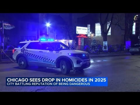 Chicago battling safety perception despite preliminary police data showing 60-year low for homicides