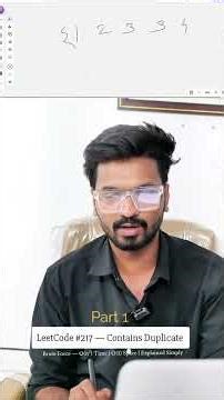 Brute Force Explained Simply — O(n²) Time, O(1) Space #shorts