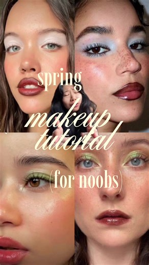 Colorful Spring Makeup Tutorial for Beginners