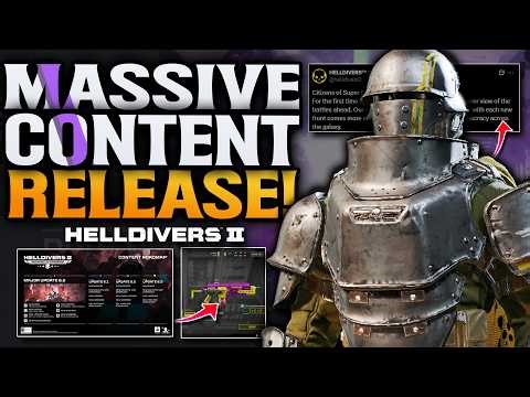 Helldivers 2 Devs Drop MASSIVE News!