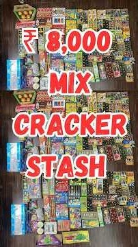 ₹8000 Diwali Stash 2026 🎆 Full Premium Cracker Unboxing #shorts