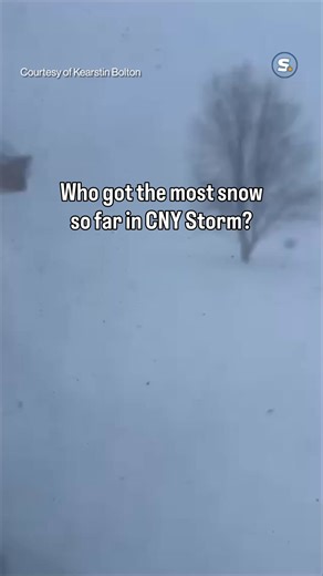 🔗 https://l.syracuse.com/ygv3dj In just 24 hours, 16.5 inches of snow fell in lucky North Syracuse. 😳 But while some residents spent the day digging out from the lake effect snowstorm that hit Central New York overnight, other towns woke up Tuesday to a dusting of snow. Tap the link above to see how much fell in your Upstate New York hometown. ☃️ 📽️: Kearstin Bolton, showing Cato, & Charlene Kuss, showing I-81 in Syracuse | syracuse.com