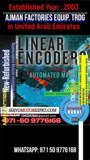 Heidenhain ServoMotor need Repair? Encoder Fault? Send Local Service Center #oman #dubai #qatar #uae