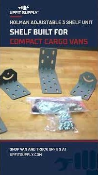 The Holman 4832L Is the Shelf Built for Compact Cargo Vans. Here Is Why.